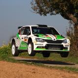 Auf dem Sprung zur Titelverteidigung: Fabian Kreim im Škoda Fabia R5